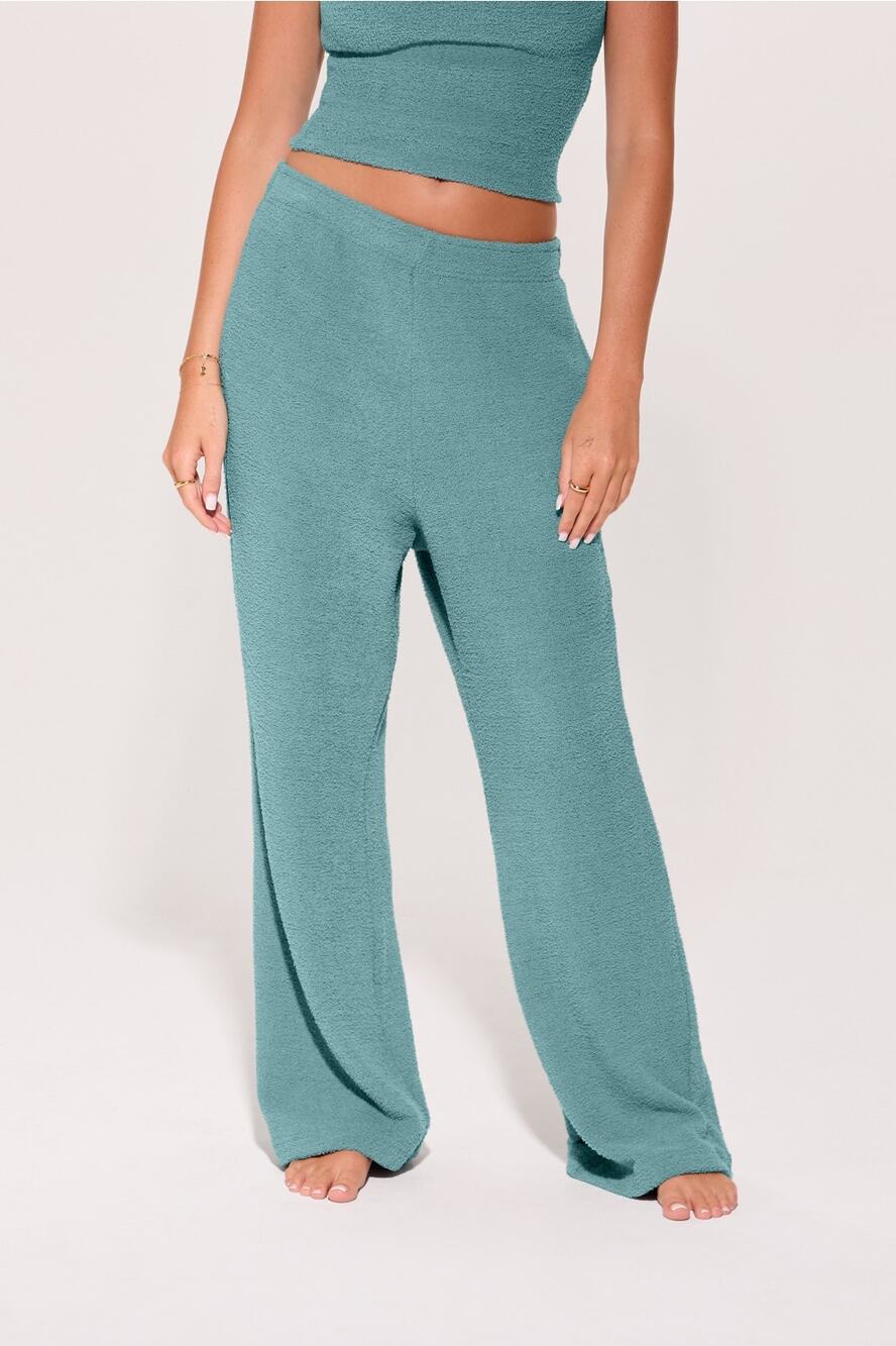 Yitty Fabletics Pet Me Wide Leg Pant Breezy Teal, Womens Sz XXL/1X, New. NWT